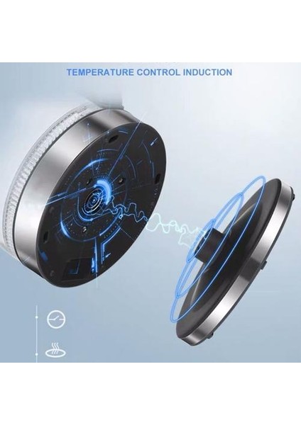 Elektrikli Su Isıtıcısı Cam Çay Şişesi 1500W Yüksek Güç Hızlı Kaynama Kapalı Kapalı ve Kaynamak Kuru Koruma | Elektrikli Su Isıtıcılar modelleri