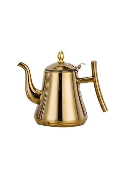 Kalın Paslanmaz Çelik Çay Potu Demliklü Cezve Çaydanlığı Çaydanlık Indüksiyon Ocak Su Kettle | Su Isıtıcılar