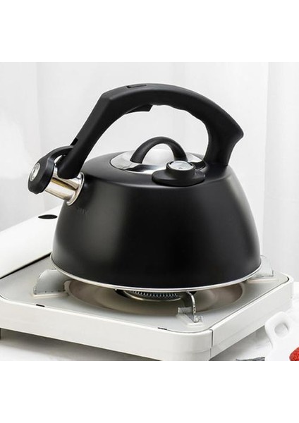 2.5l Islık Çay Su Isıtıcısı Paslanmaz Çelik Kolu Çaydanlık Tüm Soba Tops Gaz Sobası Bouilloire Indüksiyon Ocak Mutfak Eşyaları | Su Isıtıcılar