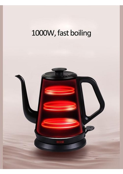 1l Elektrikli Kahve Su Isıtıcısı Uzun Ağız Çaydanlık 1000 W Su Kazan El Demleme Cezve Çay Makinesi Paslanmaz Çelik Astar 220 V | Elektrikli Su Isıtıcılar(Yurt Dışından) fırsatları