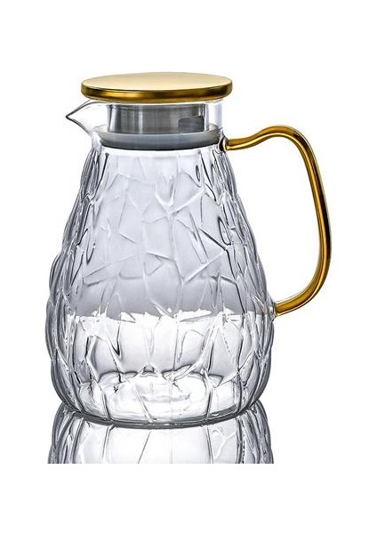 Çakıl Su Soğutucu Isıya Dayanıklı Cam Su Sürahileri Ev Çaydanlık Su Isıtıcısı ile Su Isıtıcısı Suyu Pot Sürahi Su Carafe | Sürahi
