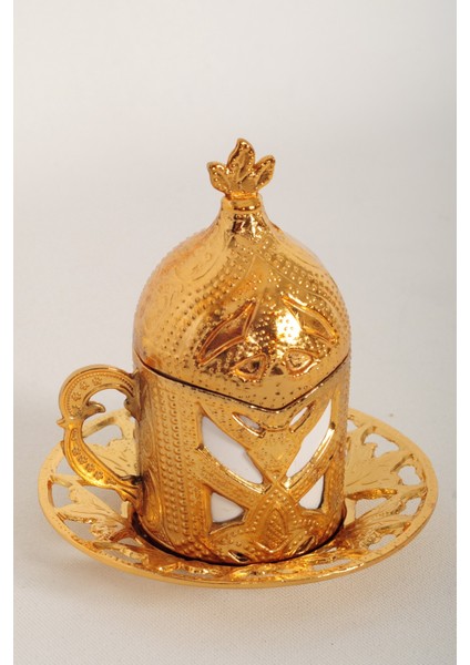 Gold 4 Adet Kahve Fincanı , Türk Kahve Fincanları , Hediye fiyatları