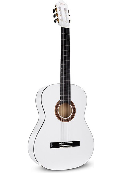 VC104T Sap Çelikli Beyaz Klasik Gitar