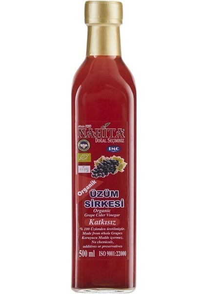 Organik Üzüm Sirkesi