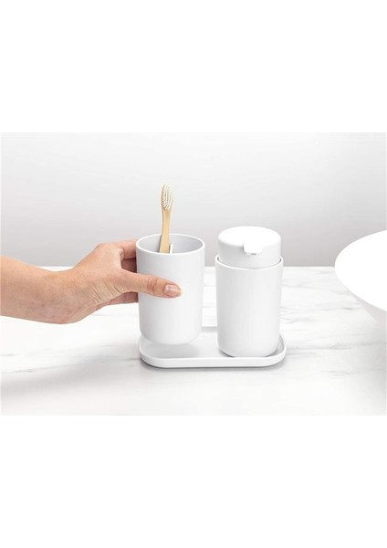 Brabantia Renew White 3 Parça Banyo Seti fiyatları