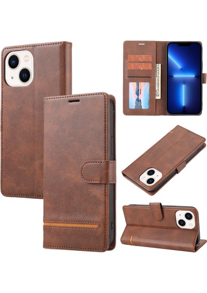 iPhone13 Mini Brown Clic Deri Kılıf (Yurt Dışından) fiyatları
