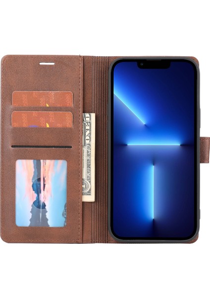 iPhone13 Mini Brown Clic Deri Kılıf (Yurt Dışından) fırsatları