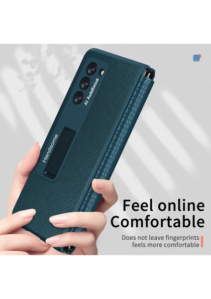 Samsung Galaxy Z Fold2 5g Için Telefon Kılıfı - Yeşil (Yurt Dışından)