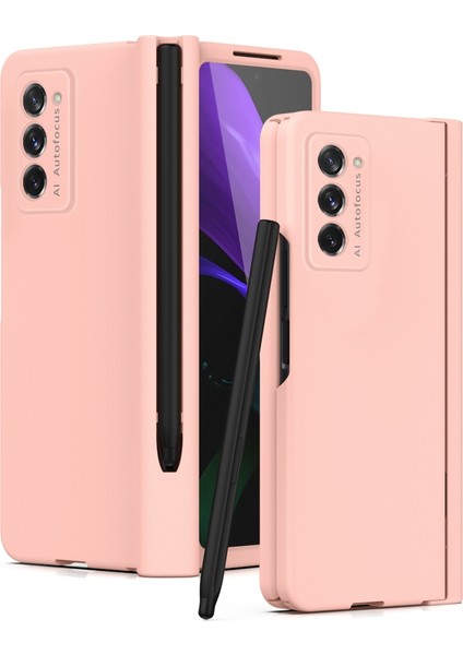 Samsung Galaxy Z Fold2 5g Için Telefon Kılıfı - Pembe (Yurt Dışından)