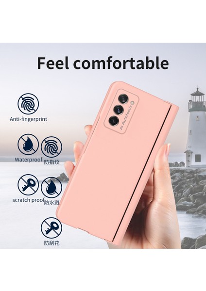 Samsung Galaxy Z Fold2 5g Için Telefon Kılıfı - Pembe (Yurt Dışından) modelleri