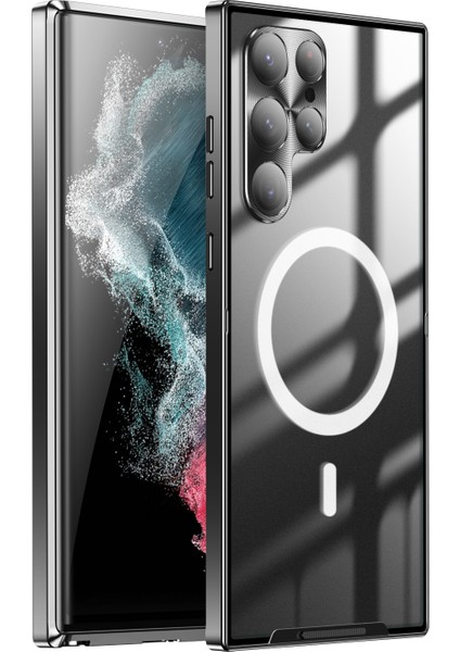Samsung Galaxy S22 Ultra Için Telefon Kılıfı - Siyah (Yurt Dışından)