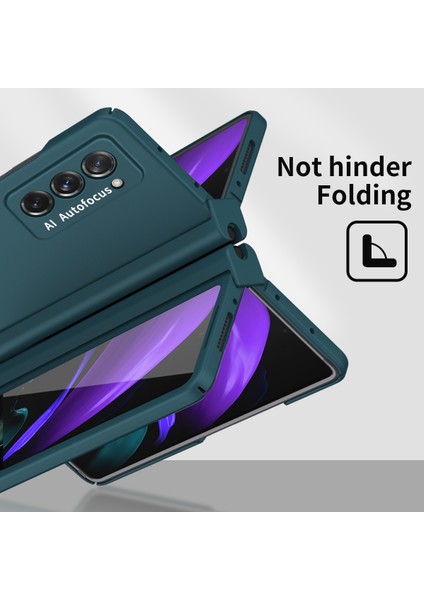 Samsung Galaxy Z Fold2 5g Için Telefon Kılıfı - Koyu Yeşil (Yurt Dışından) fiyatları