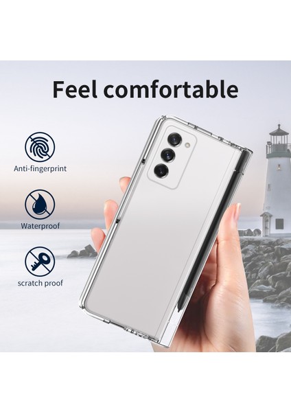 Samsung Galaxy Z Fold2 5g Için Telefon Kılıfı - Şeffaf (Yurt Dışından) modelleri