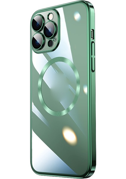 iPhone 13 Pro Için Telefon Kılıfı - Yeşil (Yurt Dışından)