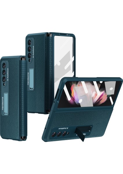 Samsung Galaxy Z Fold3 5g  Için Telefon Kılıfı - Yeşil  (Yurt Dışından)