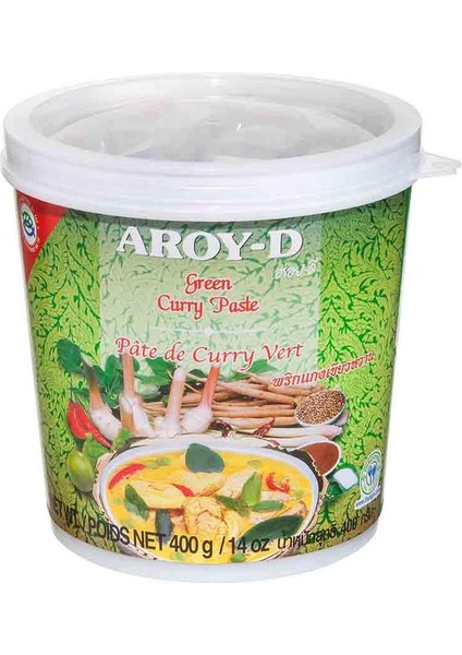 Kırmızı ve Yeşil Köri Ezmesi 2 x 400 gr modelleri