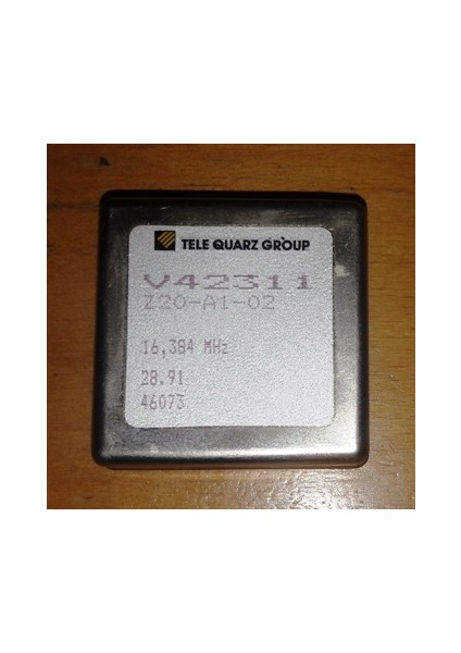 Tele Quarz Group V42311-Z20-A1-02 16,384 Mhz Kristal Osilatör