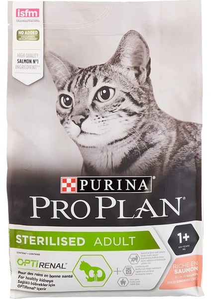 Pro Plan Sterilised Kısırlaştırılmış Kediler Için Somonlu ve Ton Balıklı Kedi Maması 3 kg