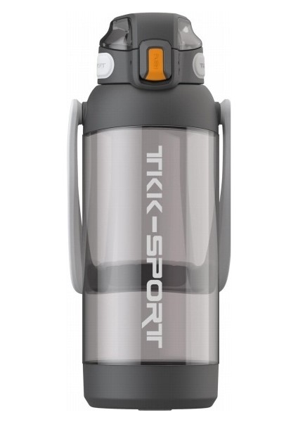 Tkk Açık Hava Fitness Taşınabilir Su Kupası, Kapasite: 900ML Siyah (Yurt Dışından)