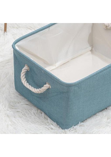 Katlanabilir Depolama Sepeti Kutuları Organizatör Mavi (Yurt Dışından) fırsatları