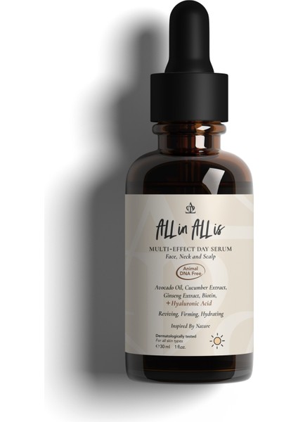 Multi-Effect Hyalüronik Asit, Salatalık Özlü Canlandırıcı ve Dolgunlaştırıcı Gündüz Serumu 30 ml