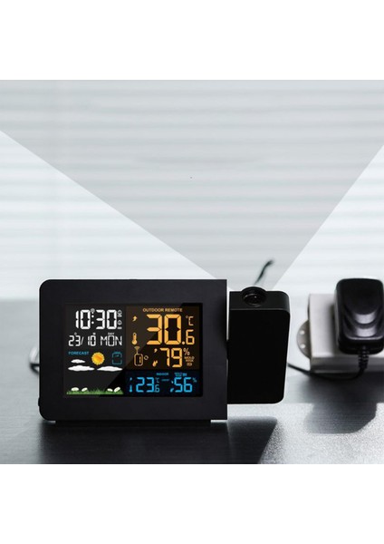 Kablosuz Sensörlü Dijital Hava Durumu ile Dijital Hava Tahmini Istasyonu Rengi (Yurt Dışından) fiyatları