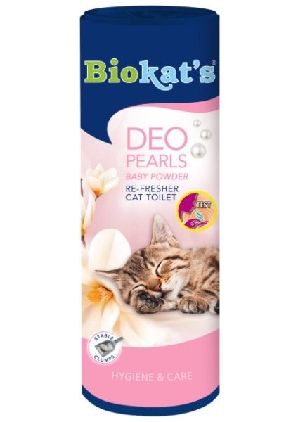 Deo Pearls Kedi Kumu Parfümü Bedek Pudrası Kokulu 700 gr