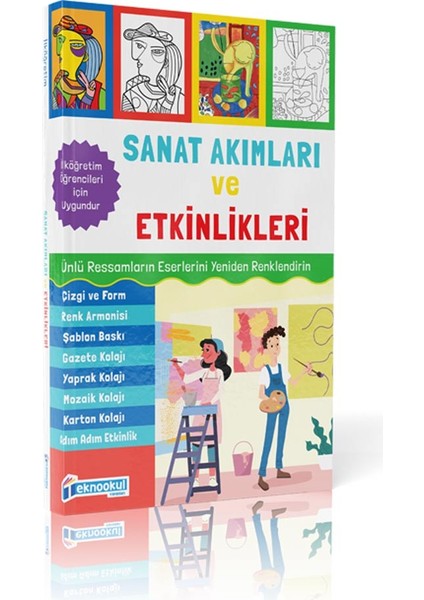 1. Sınıf Bilsem Sınavı Hazırlık Sanat Akımları ve Etkinlikleri Kitabı