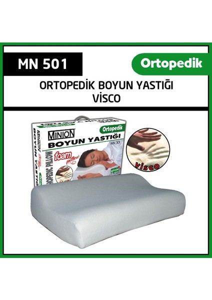 Ortopedik Boyun Yastığı Büyük Visko
