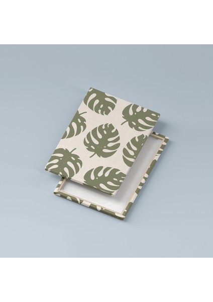 Minimal Kanvas Duvar Tablosu 3'lü Tablo Seti 40X55CM Botanical Flowers Canvas