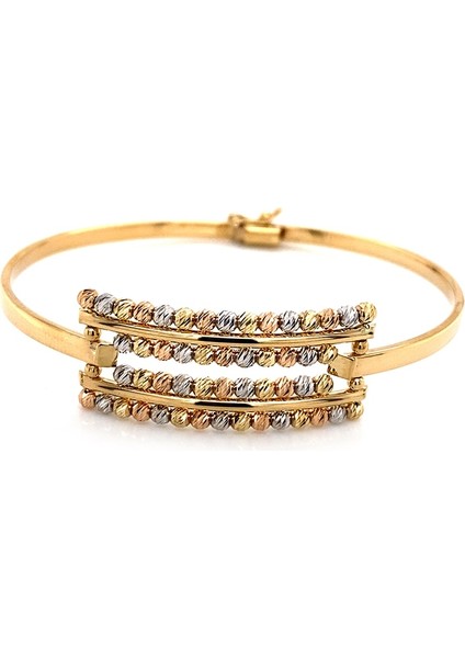 Dorikalı Kaburga Altın Kelepçe 14 Ayar