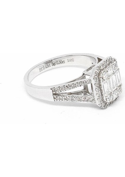 0.50 Crt Pırlanta Baget Yüzük fiyatları