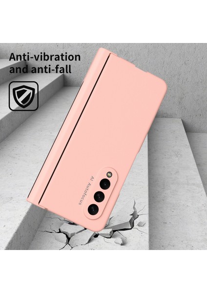 Samsung Galaxy Z Fold3 5g Için Kalem Bölmeli Telefon Kılıfı - Pembe (Yurt Dışından) fırsatları