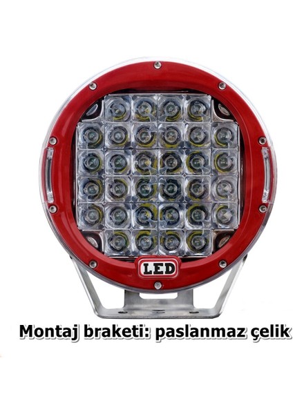 NKT GROUP Off Road LED Lamba 96W 32 LED Explorer Kırmızı