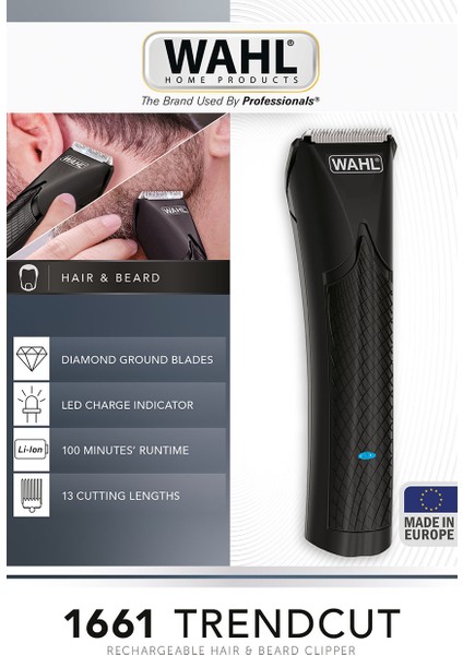 Trendcut Lityum Iyon Saç Kesme Makinesi 1661.0465