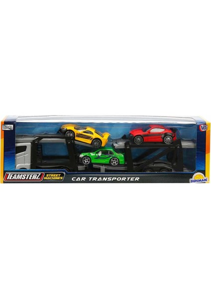 Transporter Araç Set 3’lü Gri