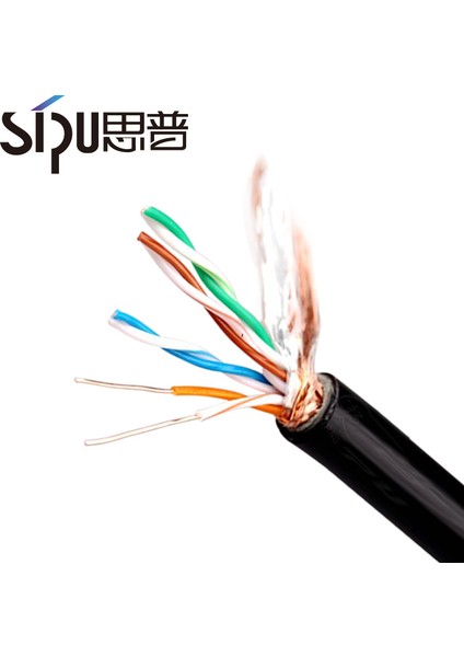 23AWG 1000FT Dış Mekan Sftp Cat6 Lan Kablosu 305M modelleri
