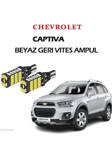 Chevrolet Captiva LED Geri Vites Ampul Beyaz **yüksek Işık**