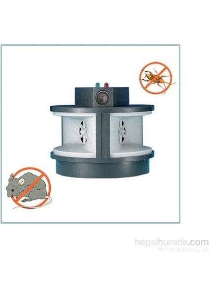 İyonizerli Ultrasonik Fare Haşere Kovucu 545 M2