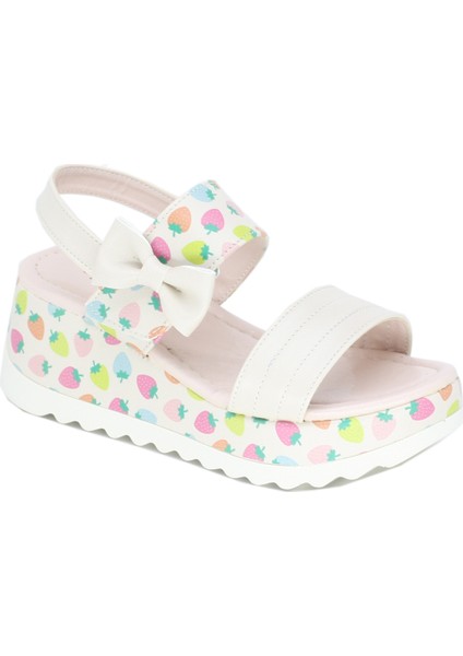 018P09 Poli Taban Rahat Kız Çocuk Sandalet