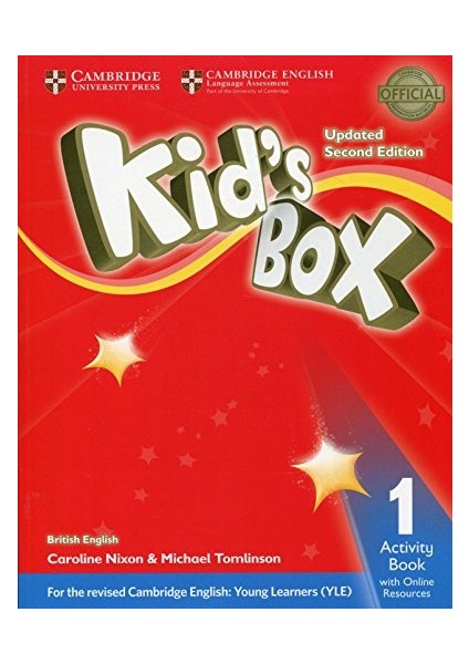 Cambridge Kids Box Updated Second Ed. 1 Sb With Online +Workbook