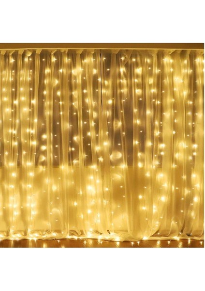 2.5 x 2.5 Metre Saçaklı Perde LED Dekoratif Amaçlı Perde LED