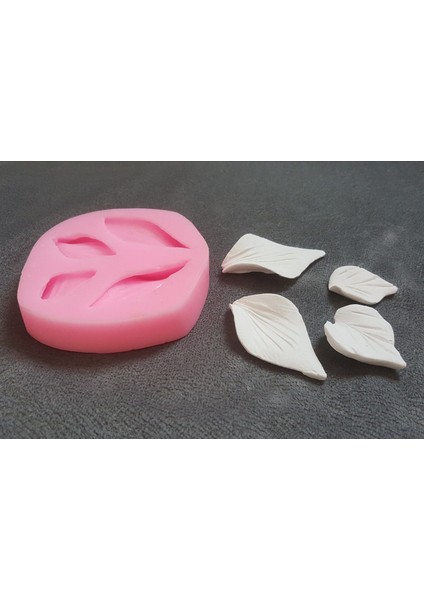 Yaprak Silikon Kalıp 4'lü K-998 modelleri