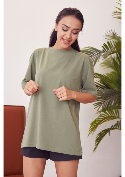 Basic T-Shirt-Haki