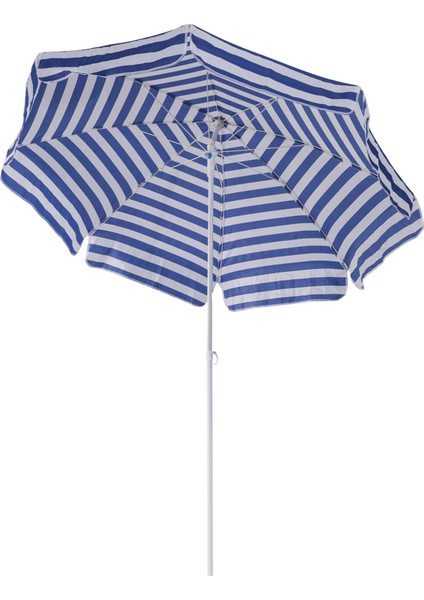 200 cm Plaj Şemsiyesi, Bahçe Şemsiyesi, Balkon Şemsiyesi, Eğilebilen Şemsiye-MAVİ fiyatları