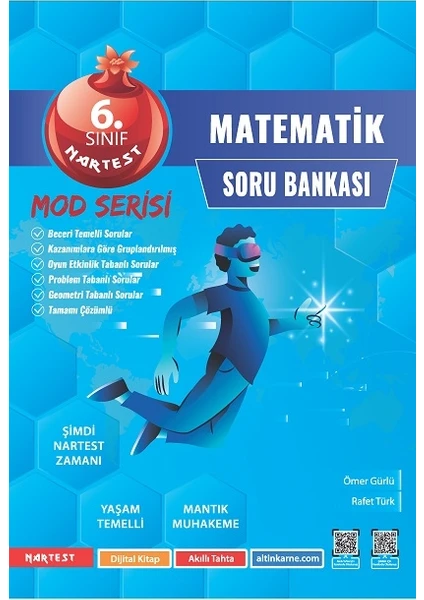 Nar Yayınları 6. Sınıf Mod Matematik Soru Bankası