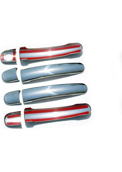 Volkswagen Bora 1998-2004 Krom Kapı Kolu Paslanmaz Çelik