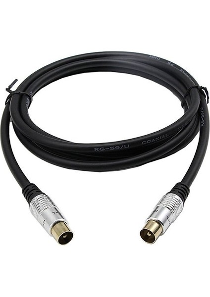 9.5 mm Erkek / Erkek Koaksiyel Tv Kablosu - 5metre fırsatları