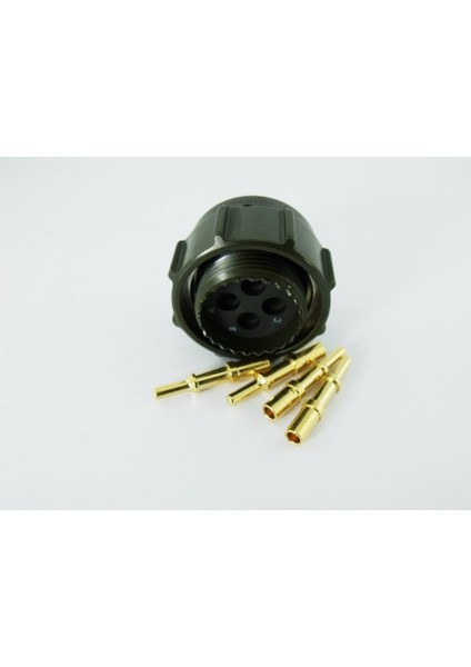 62GB-56TG14-04PN Cable Plug, 4 Way, Pin Contacts, 20A