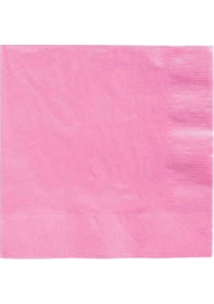 TPL1597 Pembe Peçete, 33X33 cm 16 Adet